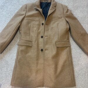 J. Crew Men's Tan Trench Coat